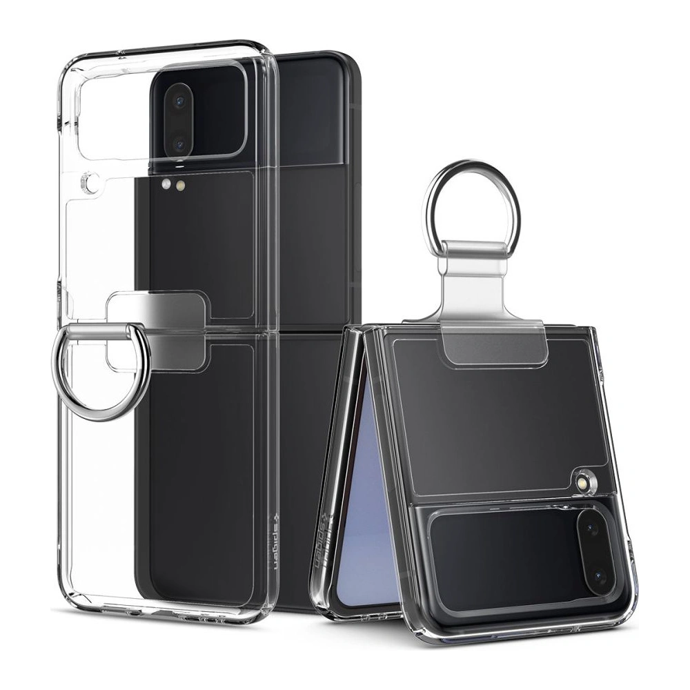 Wholesale Spigen Thin Fit Ring Samsung Galaxy Z Flip 4 Crystal Clear - SPN2316 - {ean13} - Hurt