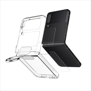 Wholesale Spigen Thin Fit Ring Samsung Galaxy Z Flip 4 Crystal Clear - SPN2316 - {ean13} - Hurt