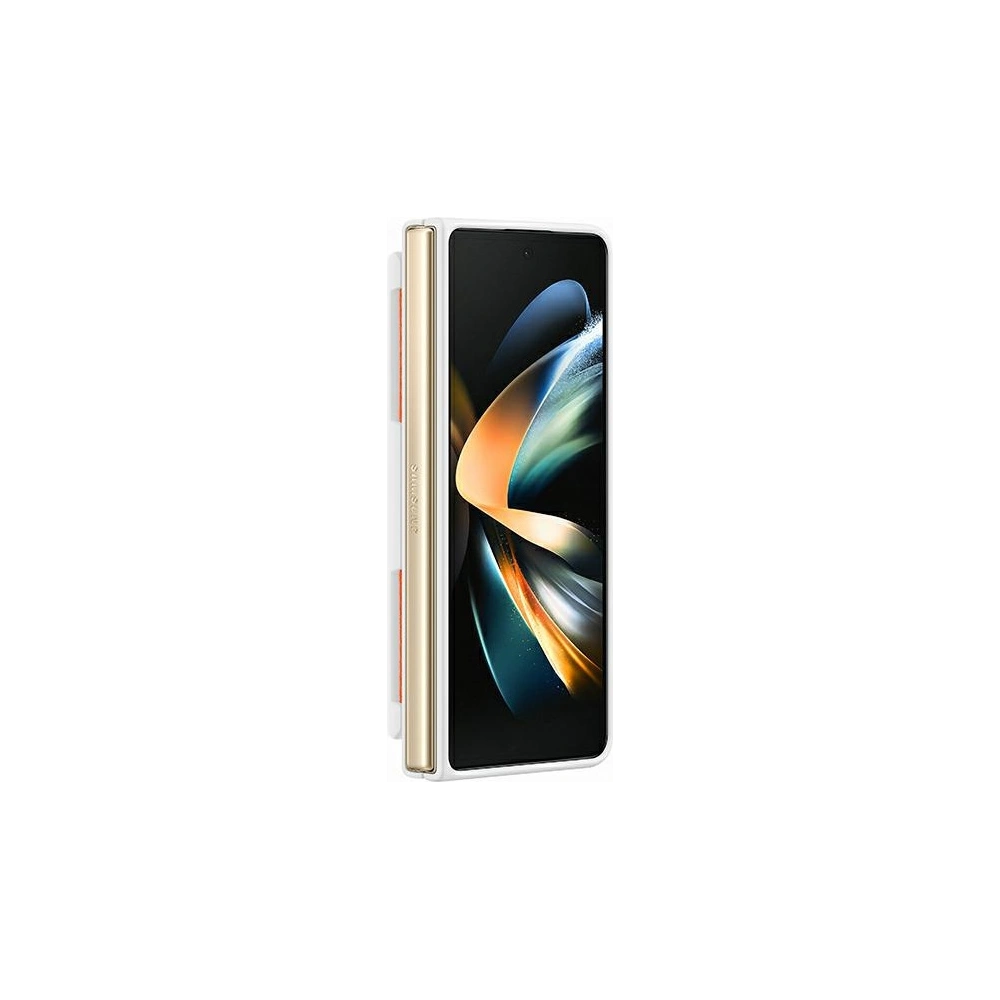 Hurtownia GSM - Etui Samsung Galaxy Z Fold 4 EF-GF936TWEGWW bílý/white Silicone Grip Cover - SMG754 - {ean13} - Hurt