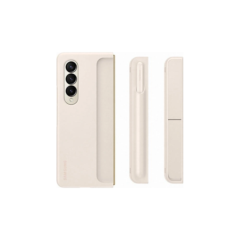Hurtownia GSM - Etui Samsung Galaxy Z Fold 4 EF-OF93PCUEGWW pískový/sand Stojanový kryt s perem - SMG757 - {ean13} - Hurt