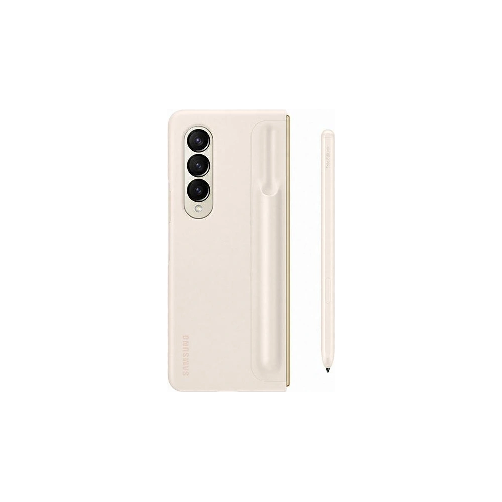 Hurtownia GSM - Etui Samsung Galaxy Z Fold 4 EF-OF93PCUEGWW pískový/sand Stojanový kryt s perem - SMG757 - {ean13} - Hurt