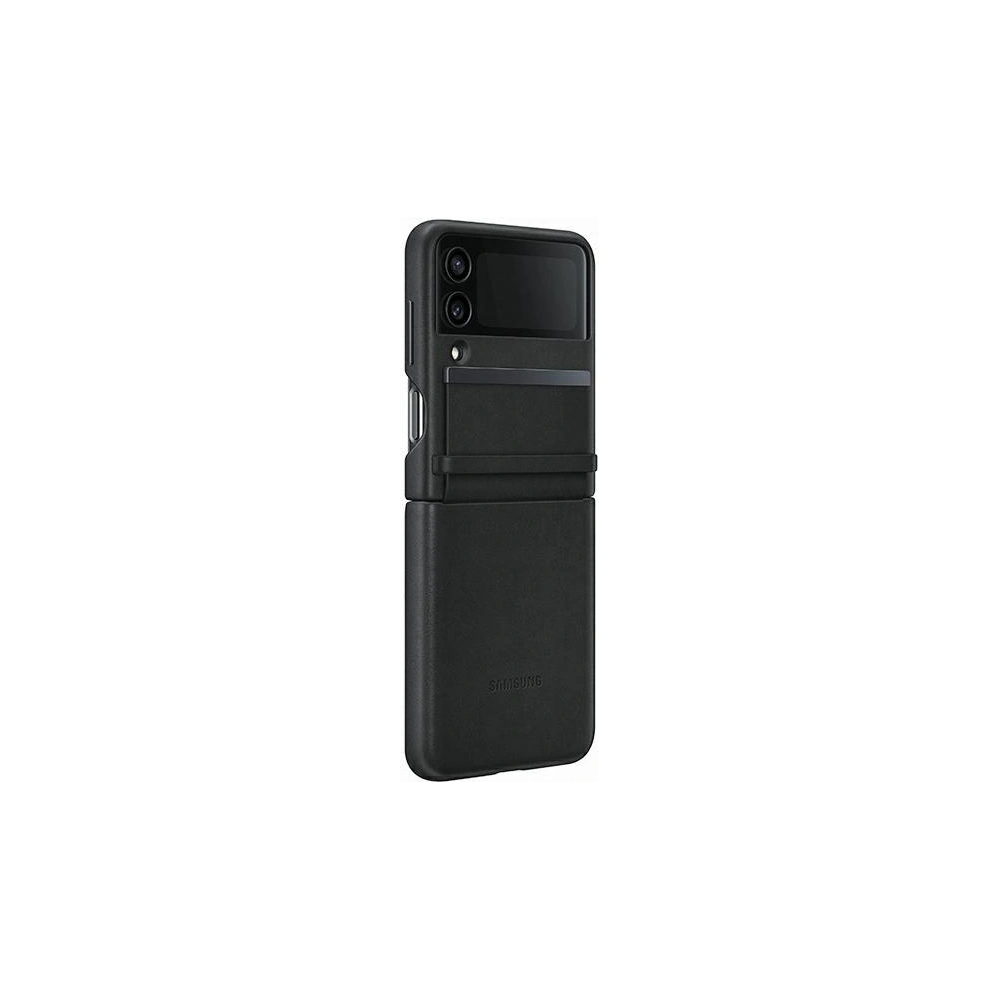 Hurtownia GSM - Etui Samsung Galaxy Z Flip 4 EF-VF721LBEGWW černý/black Flap Leather Cover - SMG758 - {ean13} - Hurt