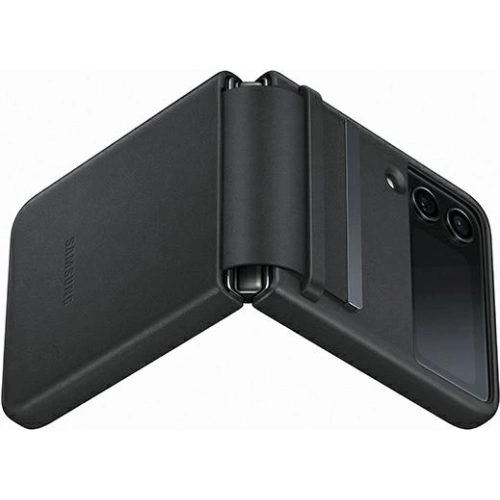 Etui Samsung Galaxy Z Flip 4 EF-VF721LBEGWW czarny/black Flap Leather Cover