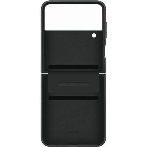 Wholesale Samsung Galaxy Z Flip 4 EF-VF721LBEGWW black Flap Leather Cover - SMG758 - {ean13} - Hurt
