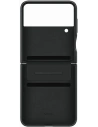 Wholesale Samsung Galaxy Z Flip 4 EF-VF721LBEGWW black Flap Leather Cover - SMG758 - {ean13} - Hurt