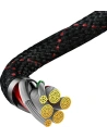 Wholesale Baseus MVP 2 Elbow-shaped Fast Charging Data Cable USB to Type-C 100W 1m Black+Red - BSU3507 - {ean13} - Hurt