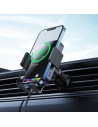 Wholesale Baseus Halo 15W Air Vent Car Mount Wireless Charger black - BSU3508 - {ean13} - Hurt