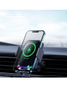 Wholesale Baseus Halo 15W Air Vent Car Mount Wireless Charger black - BSU3508 - {ean13} - Hurt