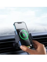 Wholesale Baseus Halo 15W Air Vent Car Mount Wireless Charger black - BSU3508 - {ean13} - Hurt