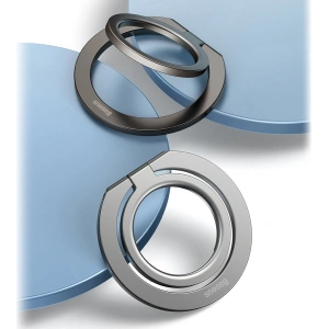 Wholesale Baseus Halo magnetic ring holder phone stand gray - BSU3509 - {ean13} - Hurt