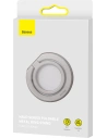 Wholesale Baseus Halo magnetic ring holder silver phone stand - BSU3510 - {ean13} - Hurt