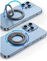 Wholesale Baseus Halo magnetic ring holder silver phone stand - BSU3510 - {ean13} - Hurt