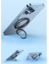 Wholesale Baseus Halo magnetic ring holder silver phone stand - BSU3510 - {ean13} - Hurt