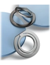 Wholesale Baseus Halo magnetic ring holder silver phone stand - BSU3510 - {ean13} - Hurt