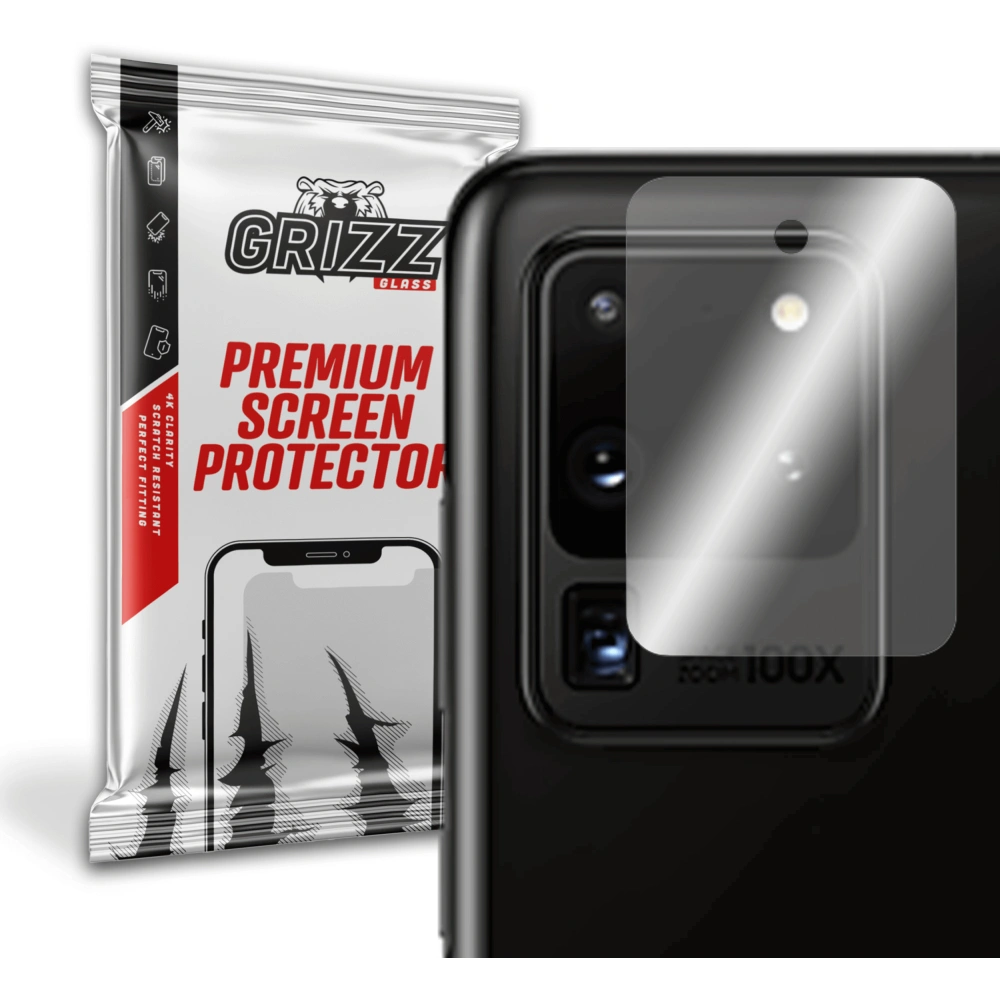Hurtownia GSM - Sklo na aparát GrizzGlass HybridGlass Camera do Samsung Galaxy S20 Ultra - GRZ789 - {ean13} - Hurt