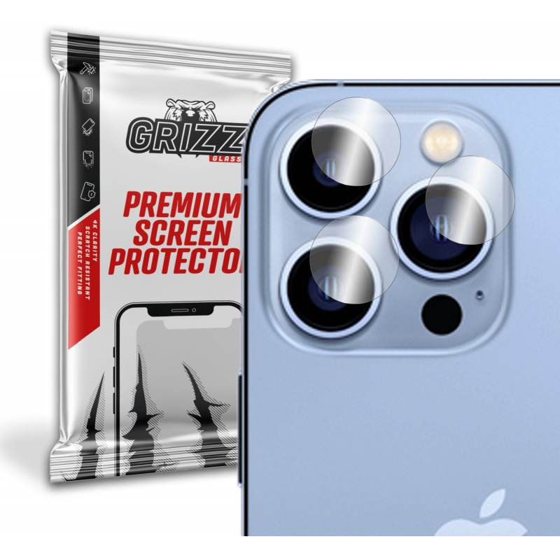GrizzGlass Distributor - 5904063506521 - GRZ832 - Grizz camera hybrid glass iPhone 13 Pro Max - B2B homescreen