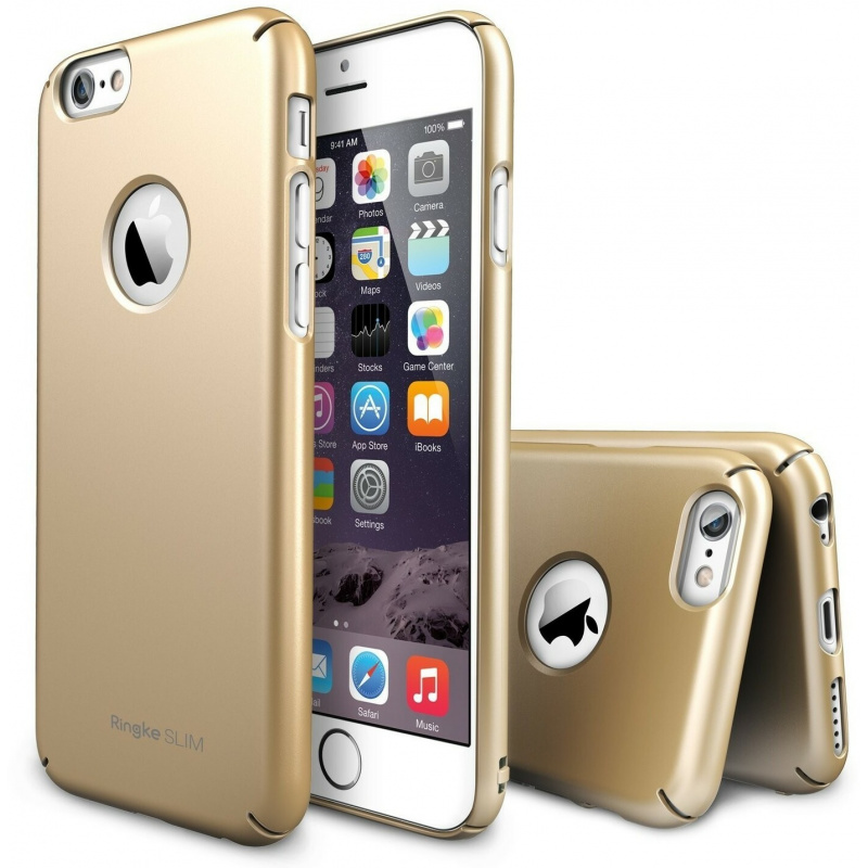 Hurtownia Ringke - 8809419552054 - RGK961GLD - Etui Ringke Slim Logo Cut-Out Apple iPhone 6/6s Plus Royal Gold - B2B homescreen
