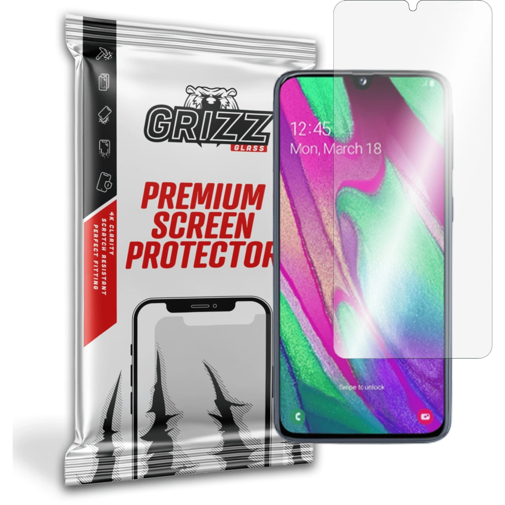 Hurtownia GSM - Sticlă hibridă GrizzGlass HybridGlass pentru Samsung Galaxy A40 - GRZ846 - {ean13} - Hurt