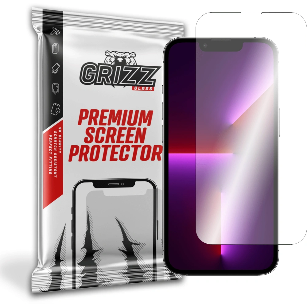 Hurtownia GSM - Sticlă hibridă GrizzGlass HybridGlass pentru Apple iPhone 16e / 14 / 13 / 13 Pro - GRZ861 - {ean13} - Hurt