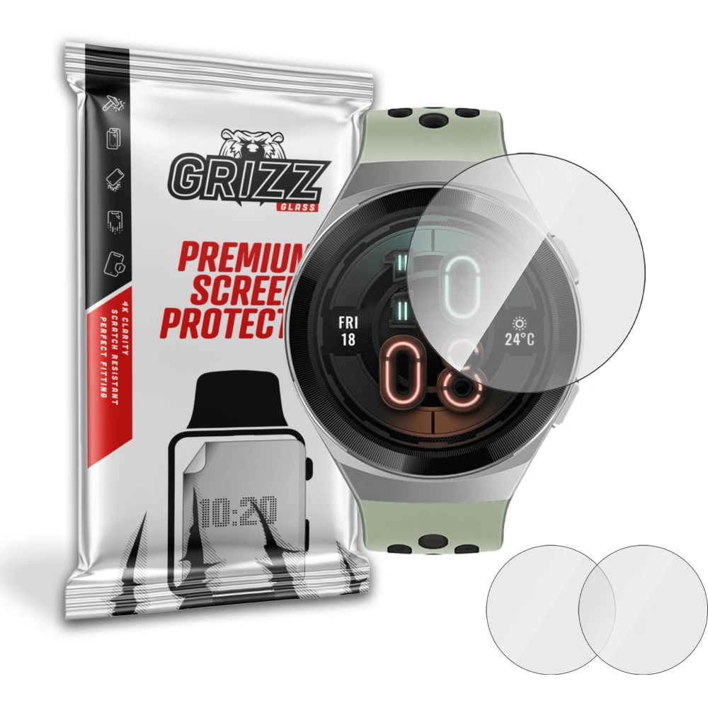 Wholesale GrizzGlass HybridGlass Huawei Watch GT 2e 46mm - GRZ887 - {ean13} - Hurt