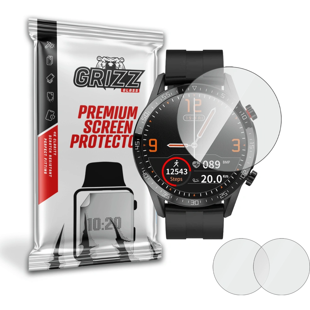 Wholesale GrizzGlass HybridGlass Smartwatch L13 - GRZ894 - {ean13} - Hurt