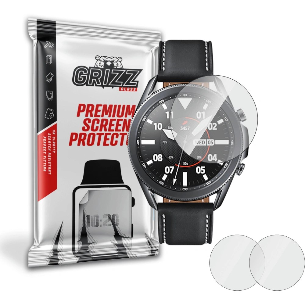Hurtownia GSM - Hybridní sklo GrizzGlass HybridGlass pro Samsung Galaxy Watch 3 45 mm - GRZ902 - {ean13} - Hurt