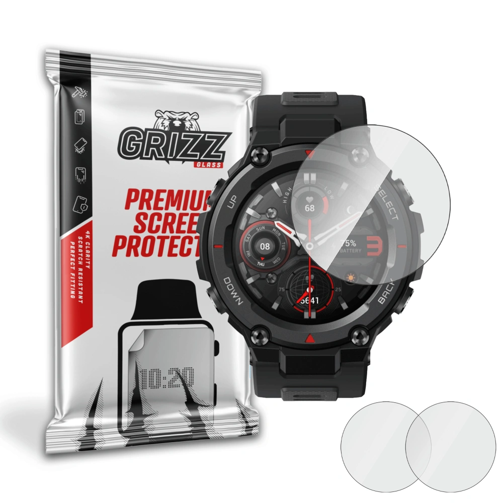 Hurtownia GSM - Hybidní sklo GrizzGlass HybridGlass pro Amazfit T-Rex Pro - GRZ907 - {ean13} - Hurt