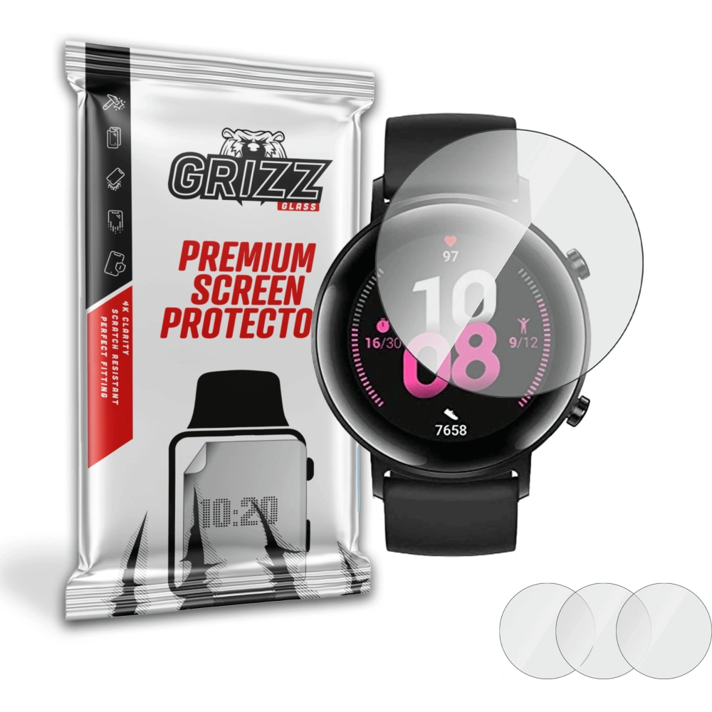 Hurtownia GSM - Folia hydrożelowa GrizzGlass Hydrofilm do Huawei Watch GT 2 42mm - GRZ922 - {ean13} - Hurt