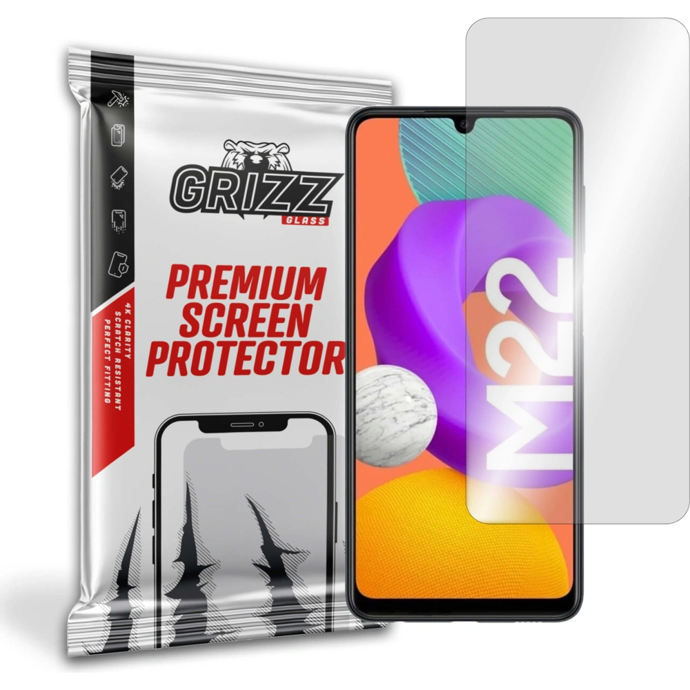 Hurtownia GSM - Hybidní sklo GrizzGlass HybridGlass pro Samsung Galaxy M22 - GRZ935 - {ean13} - Hurt
