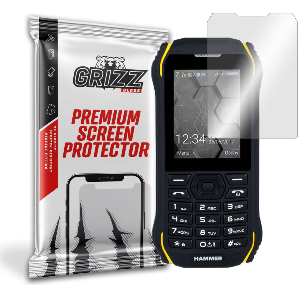 Hurtownia GSM - Hybritní sklo GrizzGlass HybridGlass pro MyPhone Hammer Delta - GRZ936 - {ean13} - Hurt