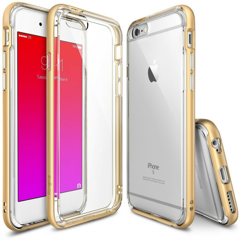 Hurtownia Ringke - 8809419558339 - RGK954GLD - Etui Ringke Fusion Frame iPhone 6/6s Royal Gold - B2B homescreen