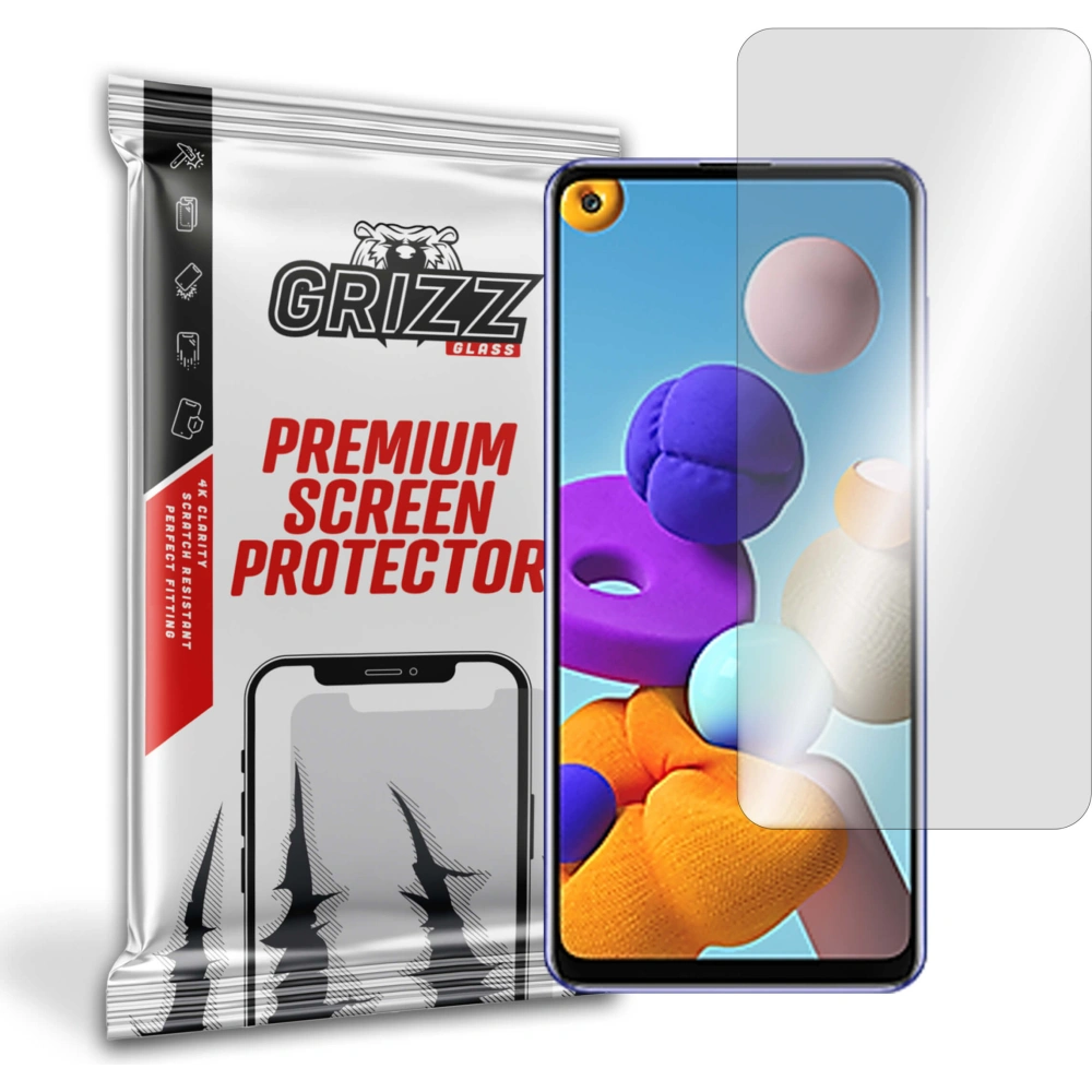 Hurtownia GSM - Hybridní sklo GrizzGlass HybridGlass pro Samsung Galaxy A21s - GRZ957 - {ean13} - Hurt