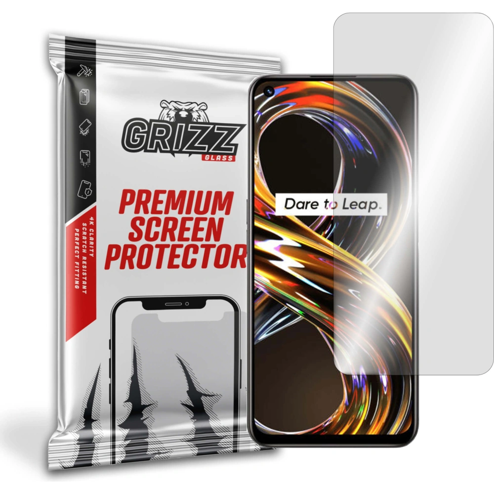 Hurtownia GSM - Szkło hybrydowe GrizzGlass HybridGlass do Realme 8i - GRZ961 - {ean13} - Hurt