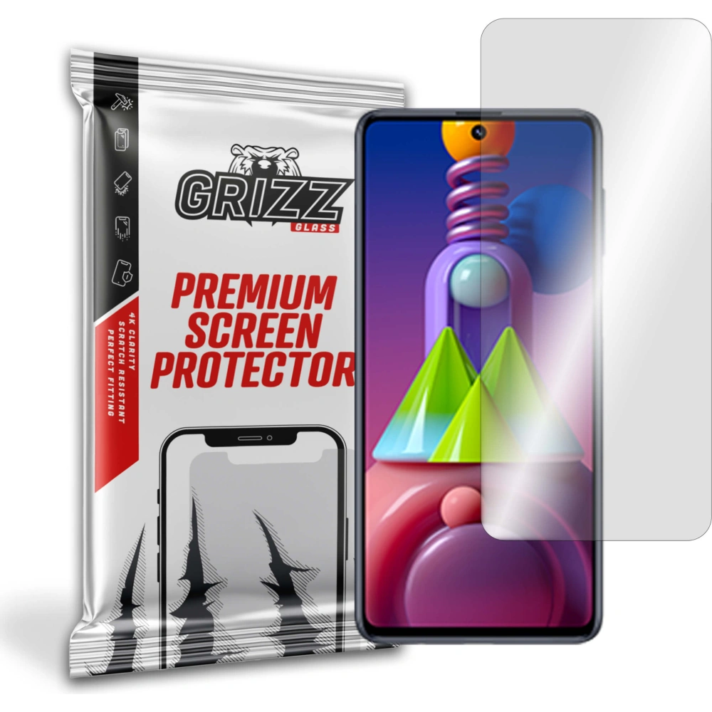 Wholesale GrizzGlass HybridGlass Samsung Galaxy M51 - GRZ964 - {ean13} - Hurt