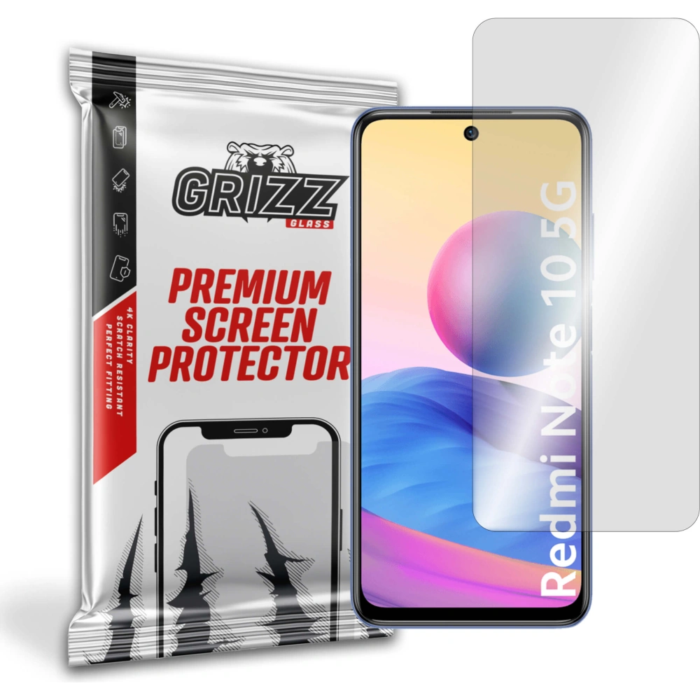 Hurtownia GSM - Sticlă hibridă GrizzGlass HybridGlass pentru Xiaomi Redmi Note 10 4G - GRZ970 - {ean13} - Hurt