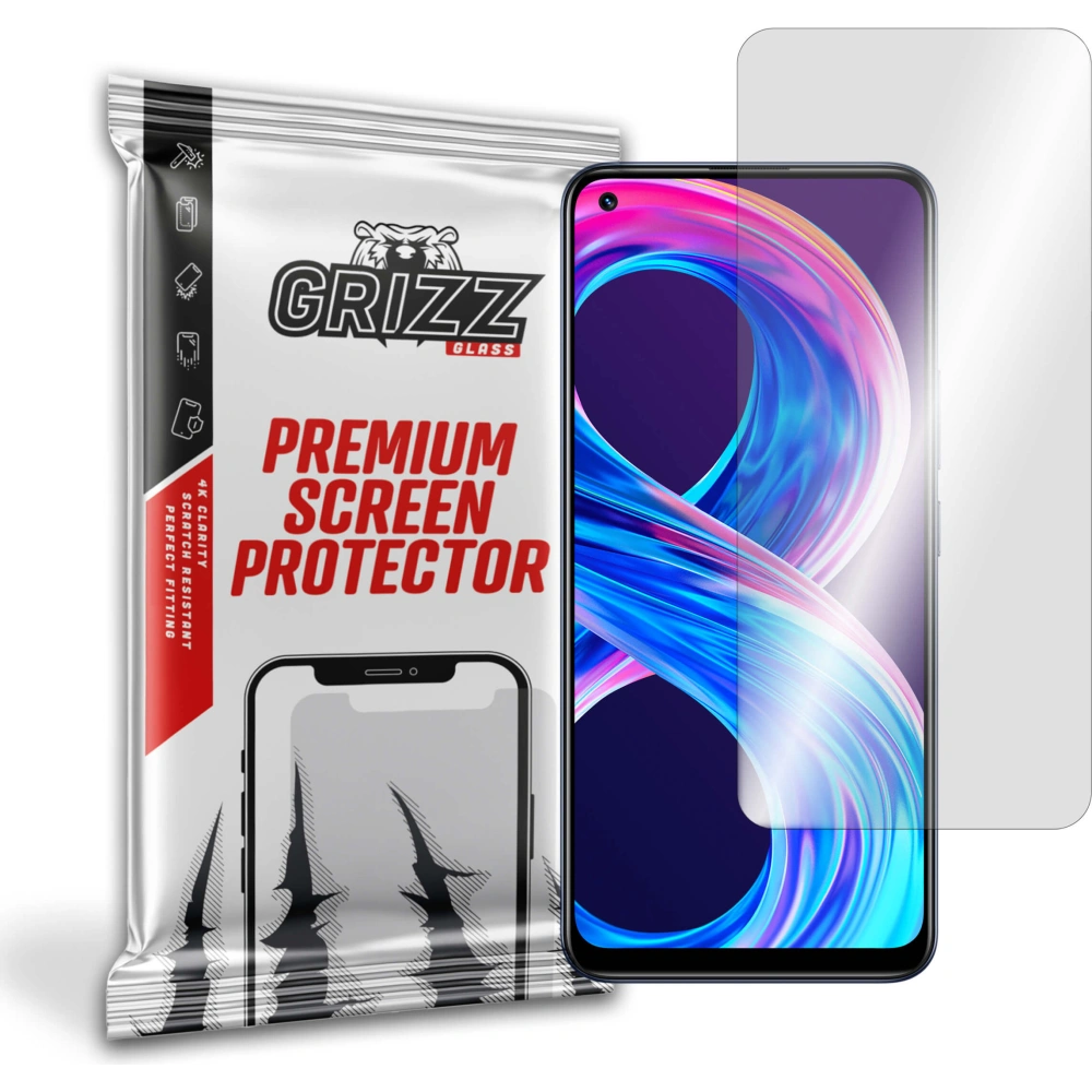 Hurtownia GSM - Sticlă hibridă GrizzGlass HybridGlass pentru Realme 8 5G - GRZ971 - {ean13} - Hurt