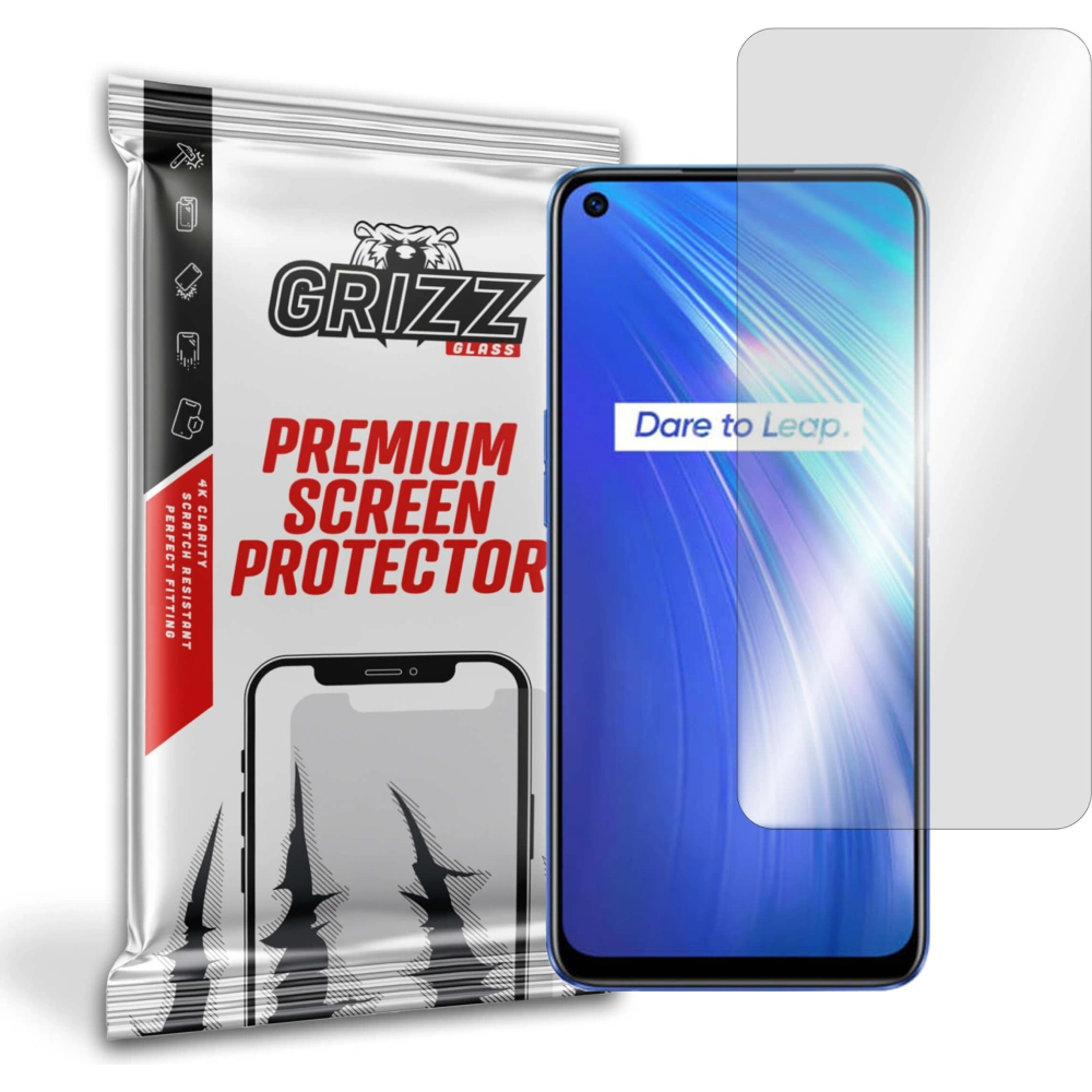 Hurtownia GSM - Hybridní sklo GrizzGlass HybridGlass pro Realme 6 - GRZ972 - {ean13} - Hurt