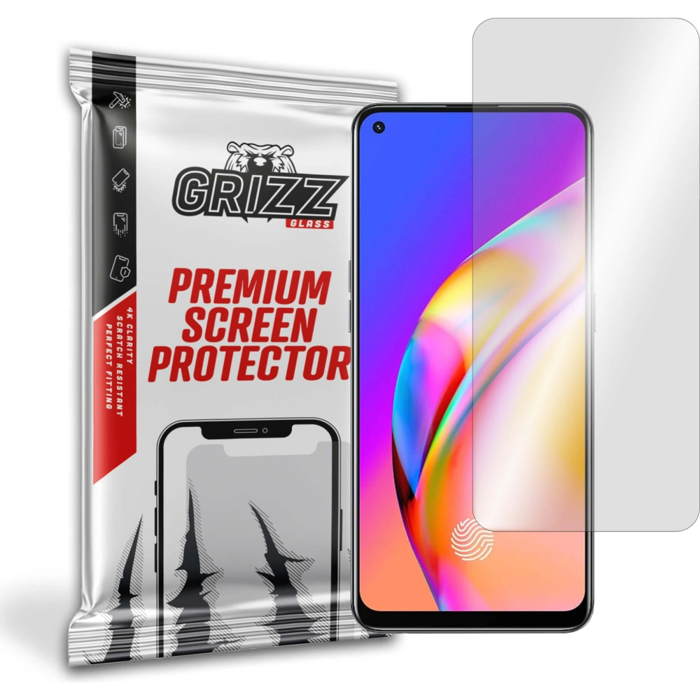 Wholesale GrizzGlass HybridGlass Oppo F19 Pro - GRZ982 - {ean13} - Hurt