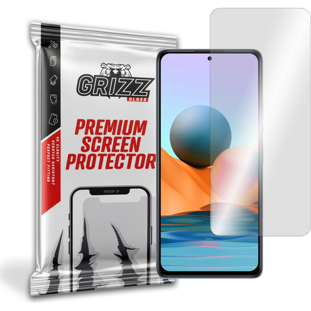 Hurtownia GSM - Sticlă hibridă GrizzGlass HybridGlass pentru Xiaomi Redmi Note 10 Pro Max - GRZ987 - {ean13} - Hurt