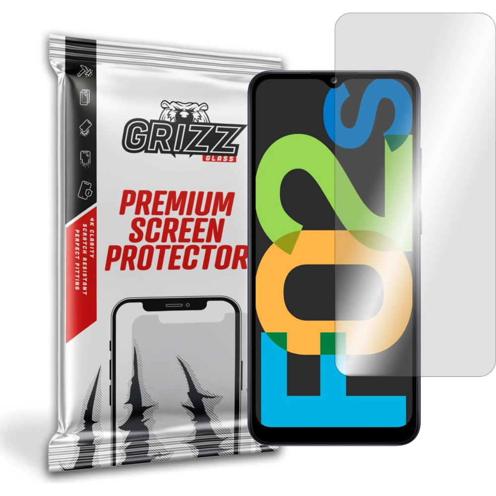 Wholesale GrizzGlass HybridGlass Samsung Galaxy F02s - GRZ990 - {ean13} - Hurt