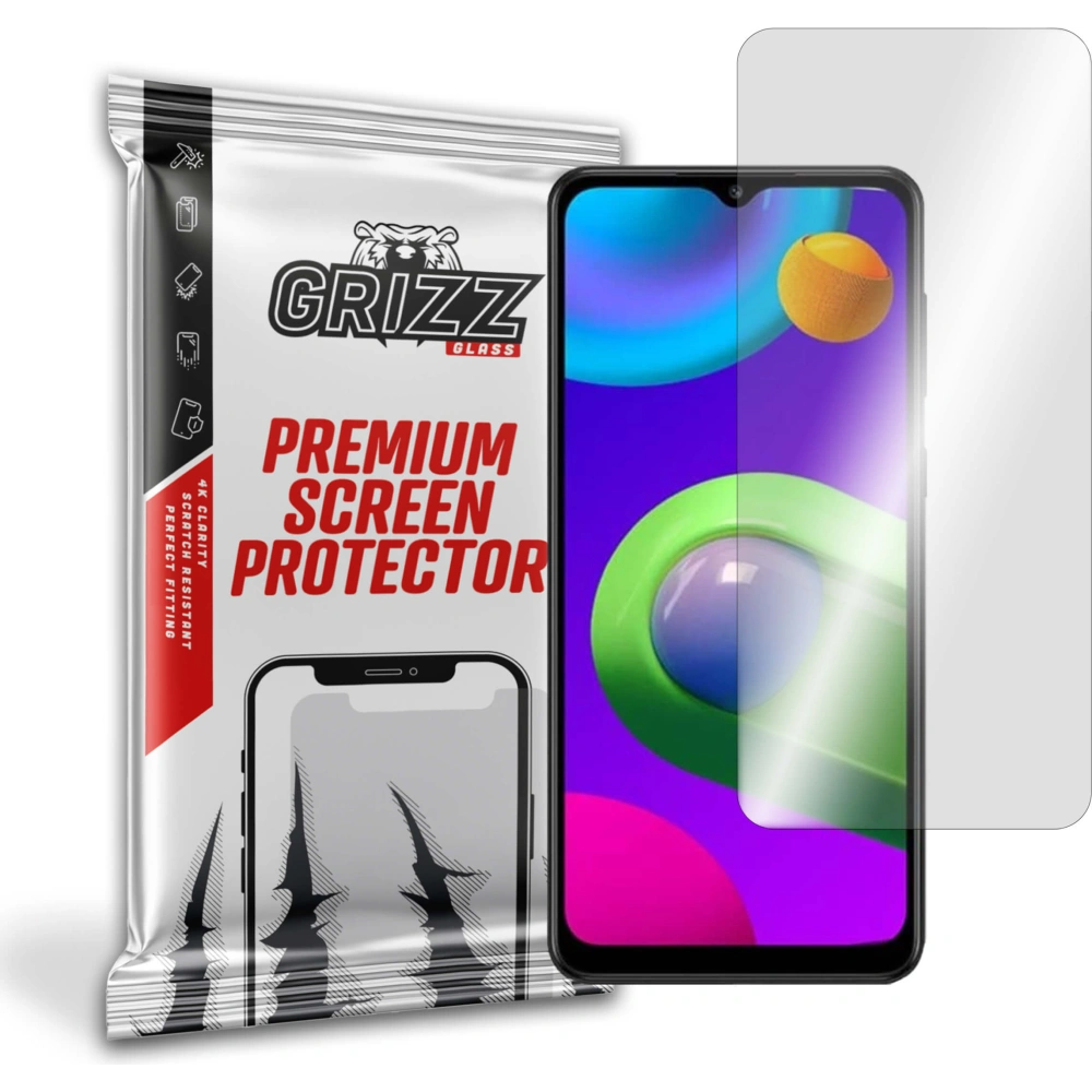 Hurtownia GSM - Sticlă hibridă GrizzGlass HybridGlass pentru Samsung Galaxy M02 - GRZ992 - {ean13} - Hurt