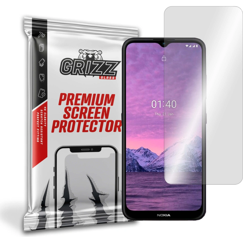 Hurtownia GSM - Sticlă hibridă GrizzGlass HybridGlass pentru Nokia 1.4 - GRZ1003 - {ean13} - Hurt