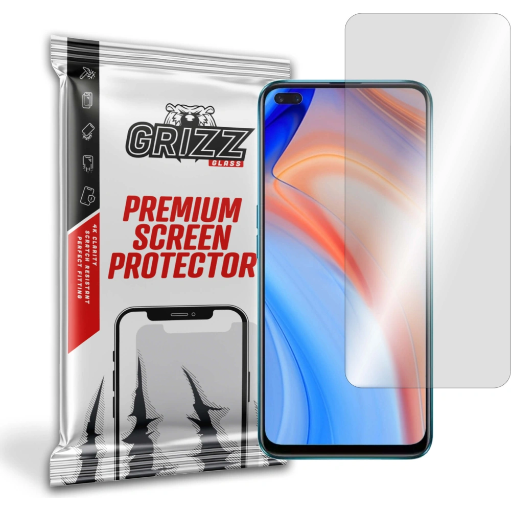 Hurtownia GSM - Hybidní sklo GrizzGlass HybridGlass pro Oppo Reno 4 - GRZ1004 - {ean13} - Hurt
