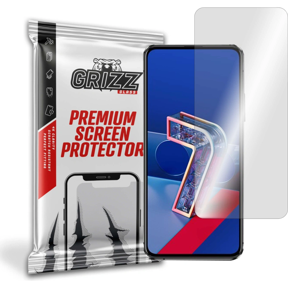 Hurtownia GSM - Sticlă hibridă GrizzGlass HybridGlass pentru Asus Zenfone 7 Pro 5G - GRZ1016 - {ean13} - Hurt