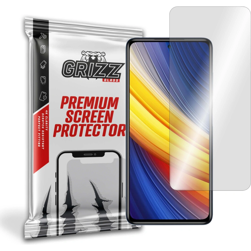 Hurtownia GSM - Sticlă hibridă GrizzGlass HybridGlass pentru Xiaomi POCO X3 Pro - GRZ1036 - {ean13} - Hurt