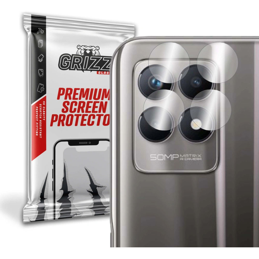 Hurtownia GSM - Sklo na aparát GrizzGlass HybridGlass Camera pro Realme 8i - GRZ1059 - {ean13} - Hurt