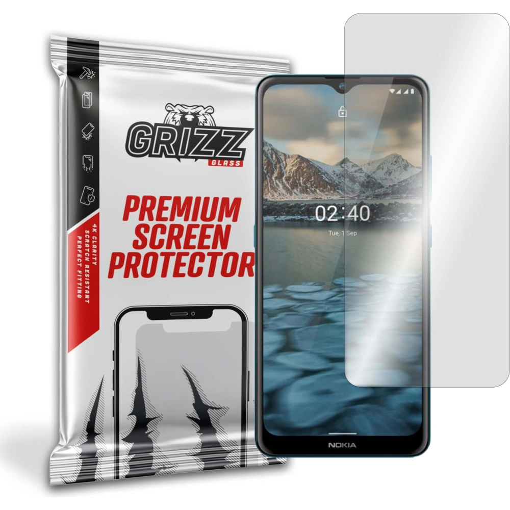 Wholesale GrizzGlass HybridGlass Nokia 2.4 - GRZ1081 - {ean13} - Hurt