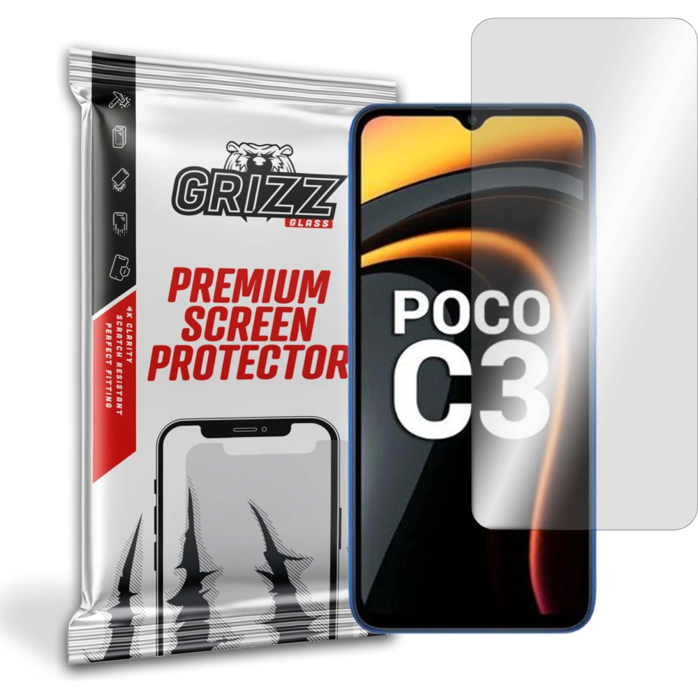 Hurtownia GSM - Hybidní sklo GrizzGlass HybridGlass pro Xiaomi POCO C3 - GRZ1094 - {ean13} - Hurt
