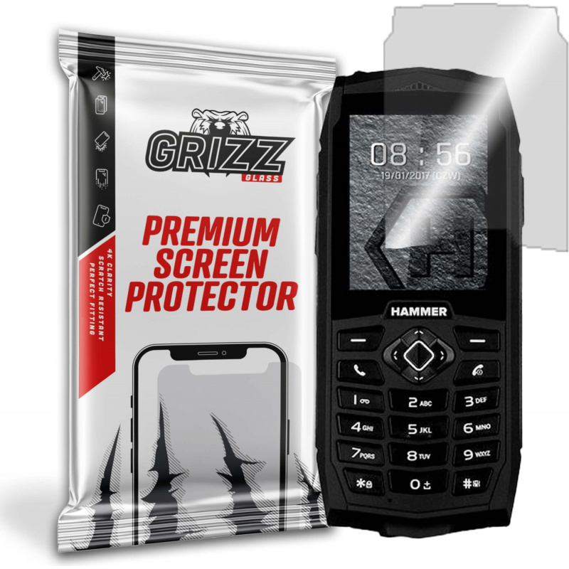 GrizzGlass Distributor - 5904063508419 - GRZ1110 - Grizz hybrid glass MyPhone Hammer 3 Plus - B2B homescreen
