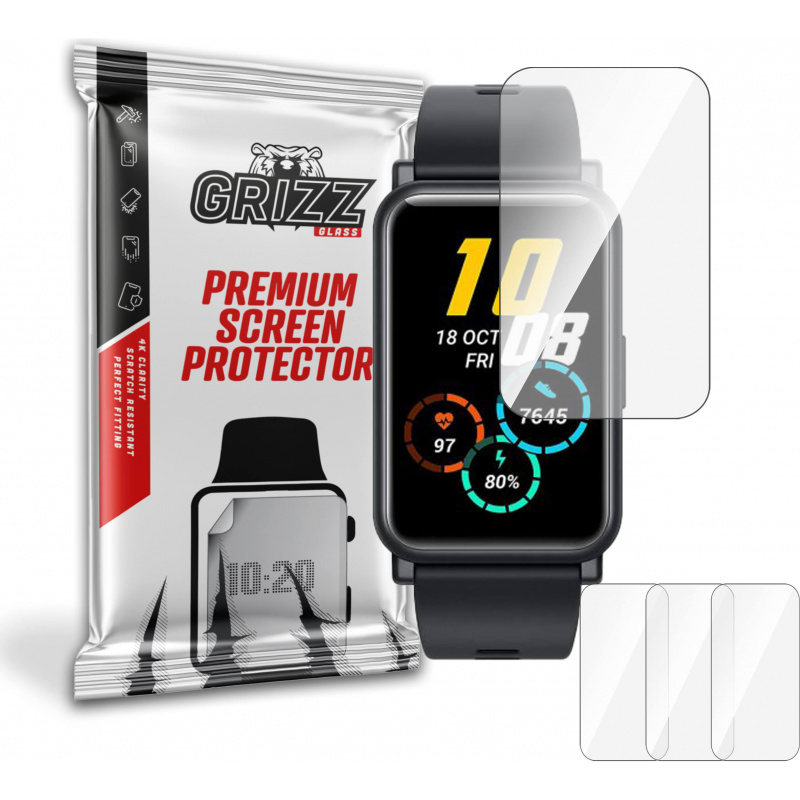 GrizzGlass Distributor - 5904063508501 - GRZ1118 - Grizz hydrogel screen protector Honor Watch ES - B2B homescreen